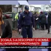 Bomba in curtea unei scoli din Resita. Au intervenit pirotehnistii