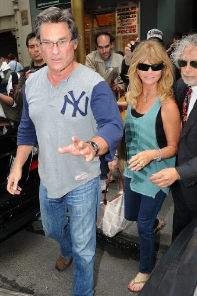 Actorii Kurt Russell si Goldie Hawn, reteta de succes in casnicie