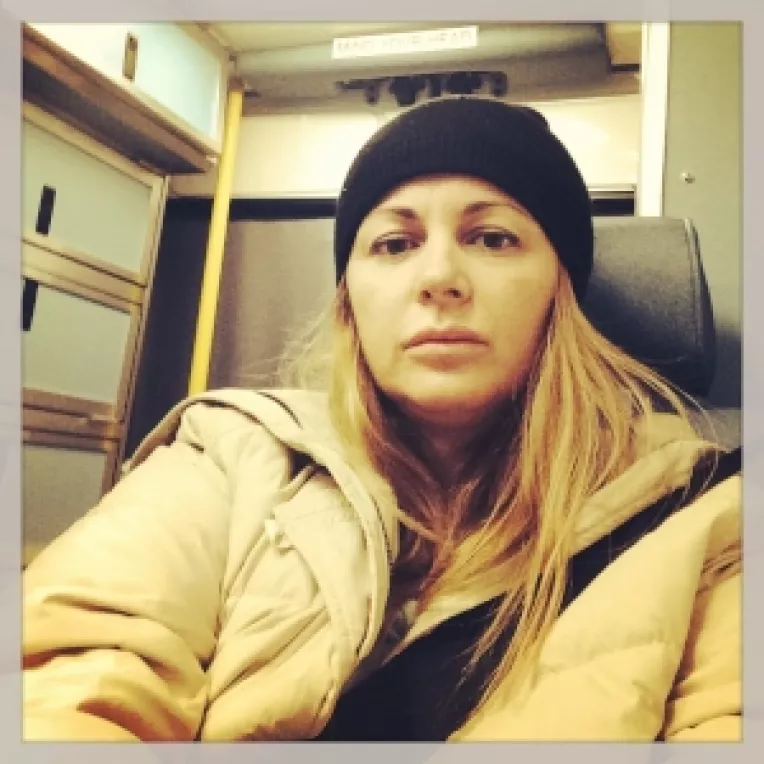 Actrita Delia Antal s-a intoxicat de la carnea de porc si a ajuns la spital!