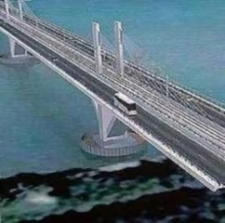 Noul pod peste Dunare de la Calafat-Vidin este denumit "New Europe" ("Noua Europa")