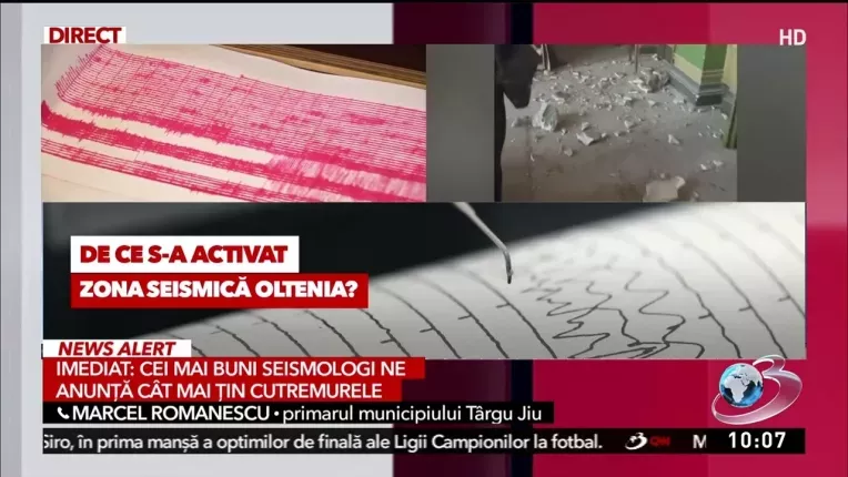 Primaria din Targu Jiu, mutata pe stadion dupa cutremur