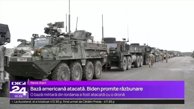 Trei soldati americani au fost ucisi intr-un atac cu drona in Iordania. Biden ameninta cu represalii