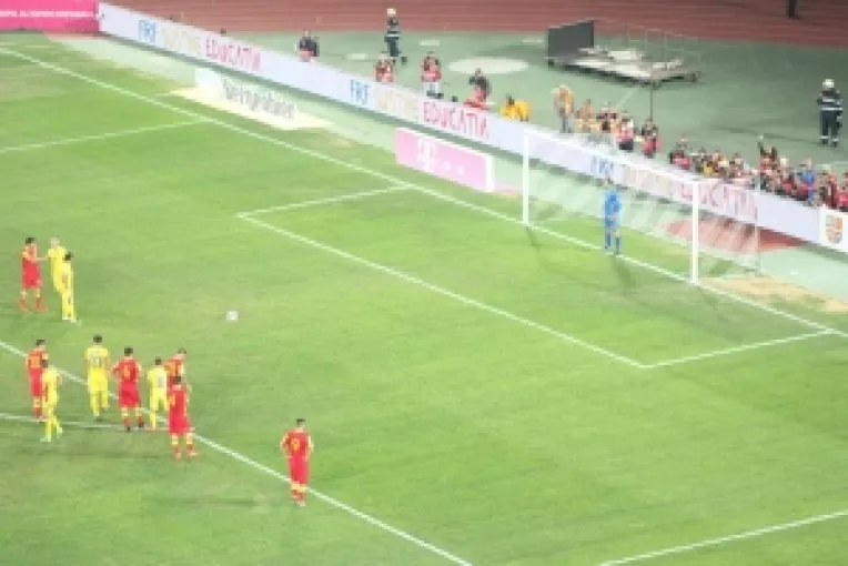 Tricolorii au fost foarte aproape de a obtine victoria la debutul germanului Christoph Daum ca selectioner al Romaniei!